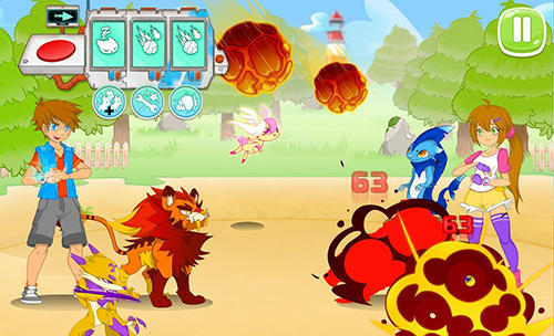 Animalon: Epic monsters battle - Android game screenshots.