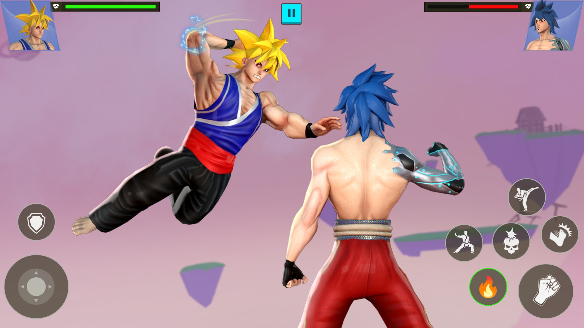 Anime Fighting Game - Android game screenshots.