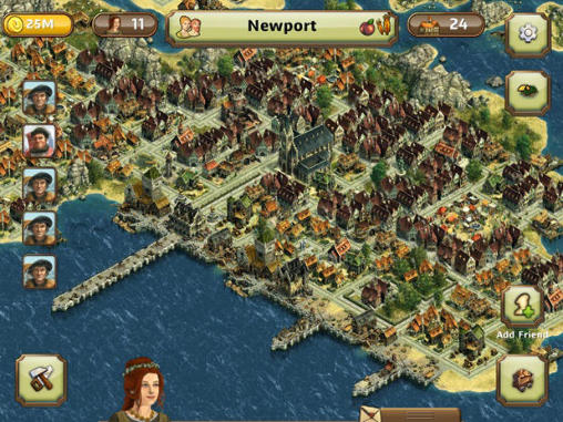 Gameplay of the Anno: Build an empire for Android phone or tablet.