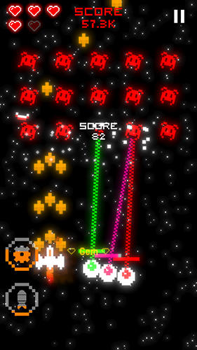 Arcadium: Classic arcade space shooter - Android game screenshots.