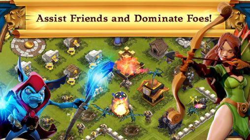 Gameplay of the Arcane battlegrounds for Android phone or tablet.