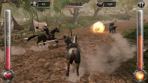 Gameplay of the Arcane knight for Android phone or tablet.