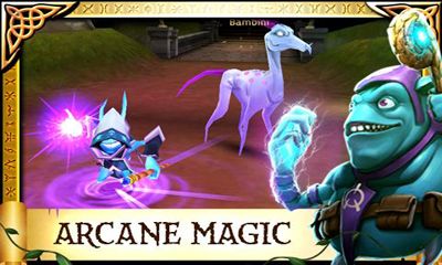 Gameplay of the Arcane Legends for Android phone or tablet.