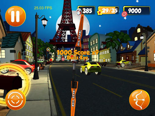 Gameplay of the Archer diaries: World tour for Android phone or tablet.