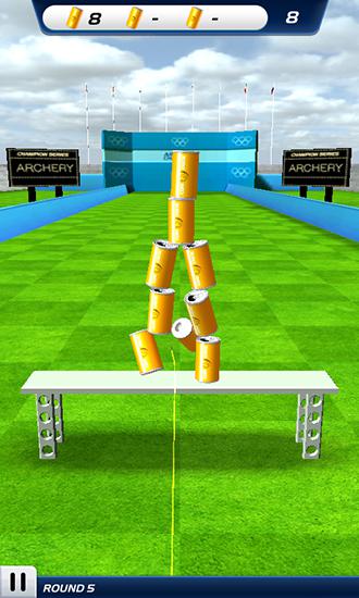Gameplay of the Archery: World champion 3D for Android phone or tablet.