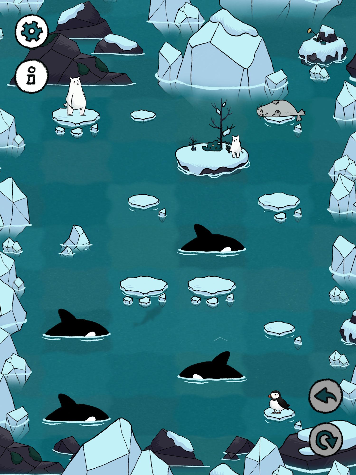 Arctictopia - Android game screenshots.