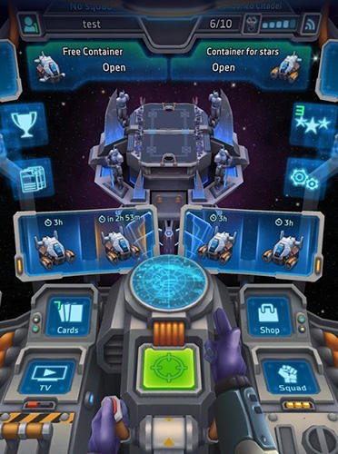 Arena station: Galaxy control online PvP battles - Android game screenshots.