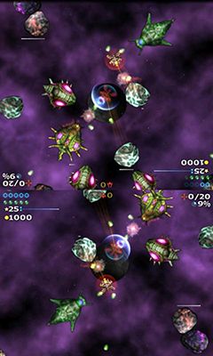 Gameplay of the Armada arcade for Android phone or tablet.