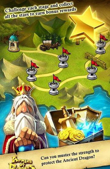 Gameplay of the Armies of dragons for Android phone or tablet.