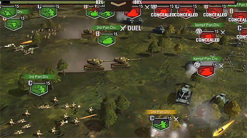 Armored warriors - Android game screenshots.