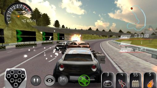 Gameplay of the Armored car HD for Android phone or tablet.
