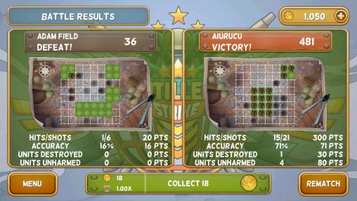 Gameplay of the Artillery strike for Android phone or tablet.