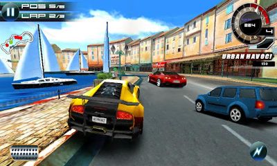 Gameplay of the Asphalt 5 for Android phone or tablet.