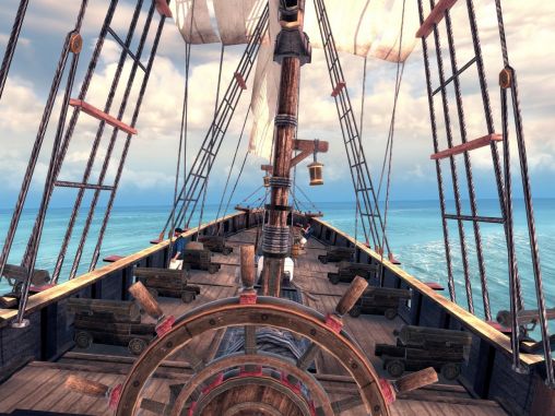 Gameplay of the Assassin's creed: Pirates v2.3.0 for Android phone or tablet.