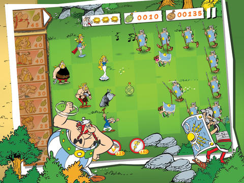 Gameplay of the Asterix: Total retaliation for Android phone or tablet.