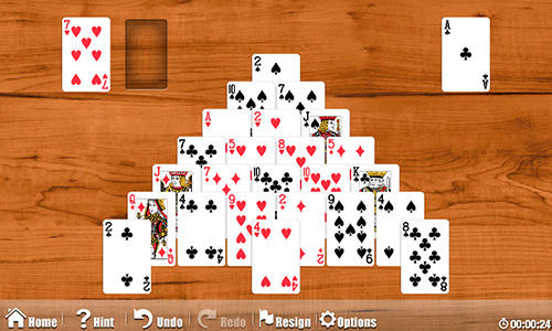 Astraware solitaire - Android game screenshots.