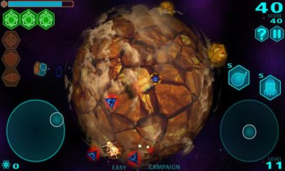 Gameplay of the Astro Bang HD for Android phone or tablet.