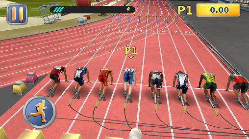 Gameplay of the Athletics 2: Summer sports for Android phone or tablet.