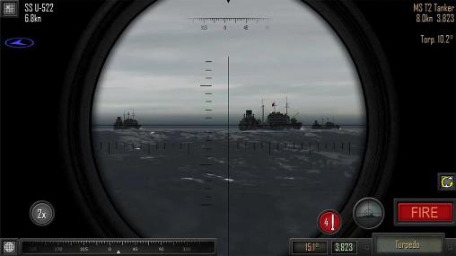 Gameplay of the Atlantic fleet for Android phone or tablet.