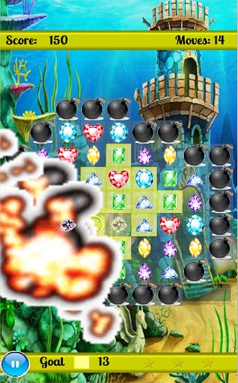 Gameplay of the Atlantis for Android phone or tablet.