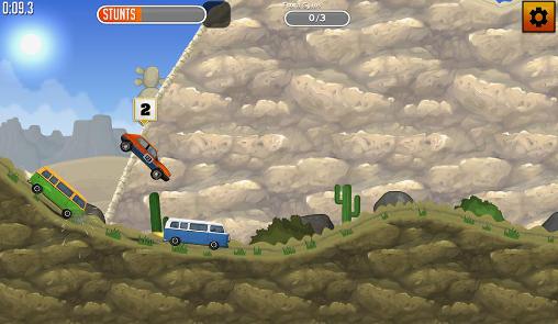 Gameplay of the Atomic rally for Android phone or tablet.