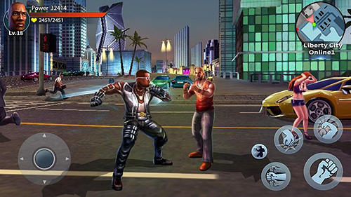Auto theft gangsters - Android game screenshots.