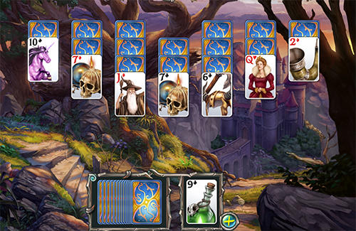 Avalon legends solitaire 2 - Android game screenshots.
