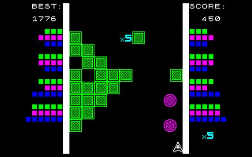 Gameplay of the Avoid ZX for Android phone or tablet.