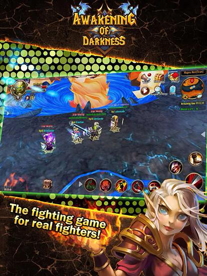 Gameplay of the Awakening of darkness for Android phone or tablet.