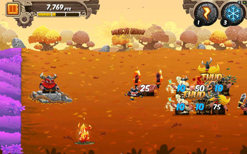 Gameplay of the Axe in face 2 for Android phone or tablet.