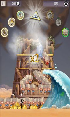 Gameplay of the Babel Rising Cataclysm for Android phone or tablet.