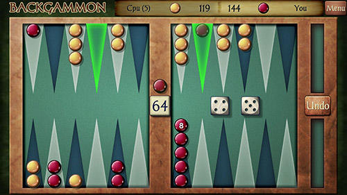 Backgammon free - Android game screenshots.