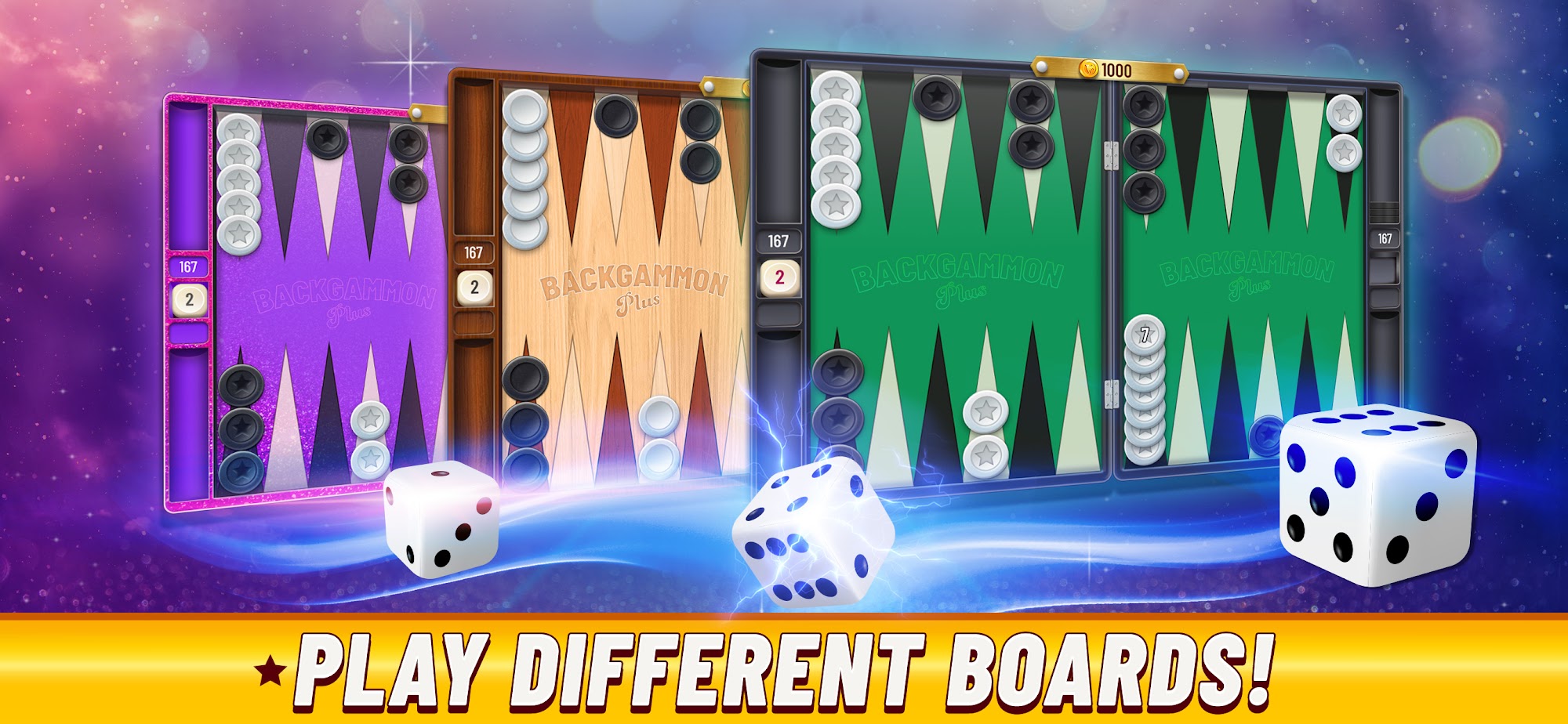Backgammon Plus - Board Game - Android game screenshots.