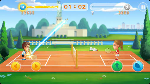 Gameplay of the Badminton star 2 for Android phone or tablet.