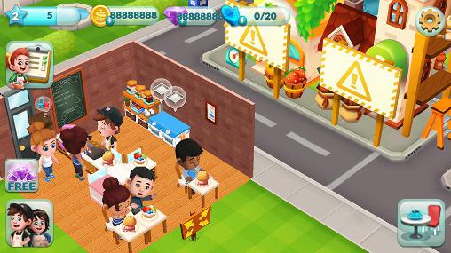 Gameplay of the Bakery story 2 for Android phone or tablet.