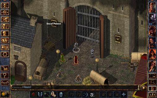 Gameplay of the Baldur's gate: Enhanced edition for Android phone or tablet.