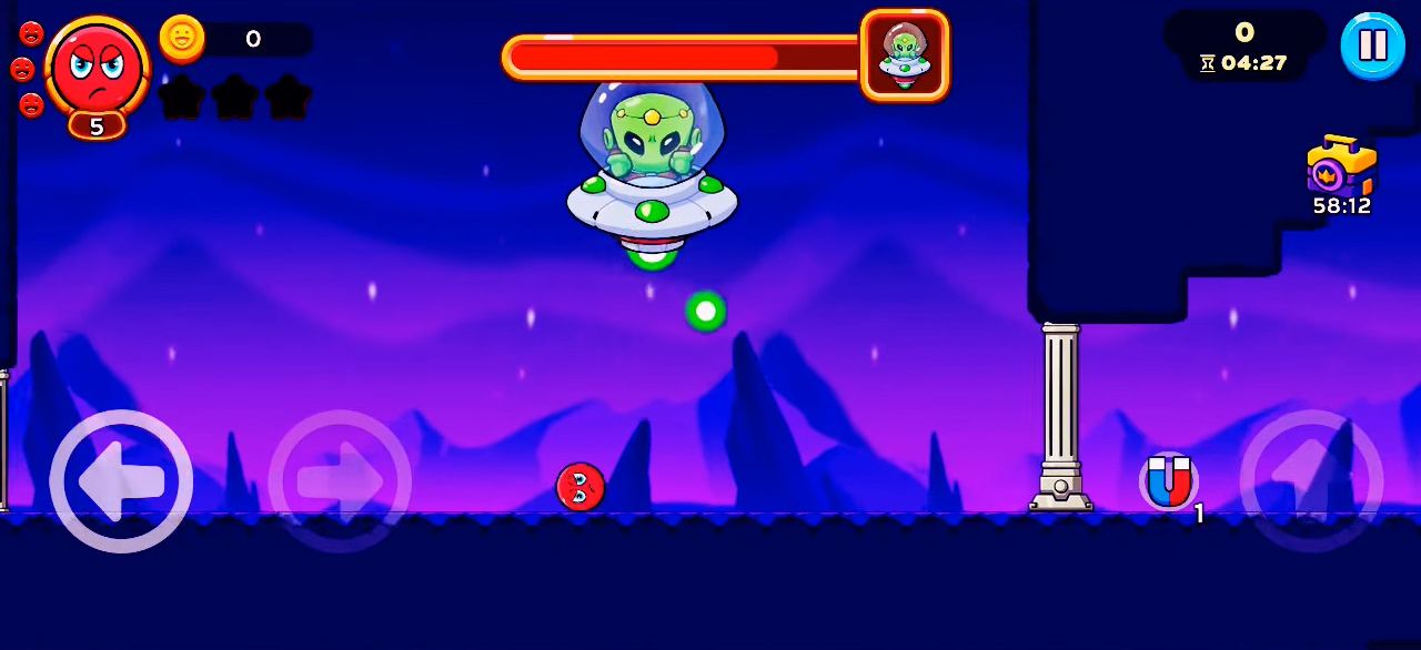 Ball Ghost Red Temple Survivor - Android game screenshots.
