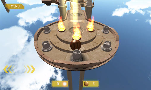Gameplay of the Ball: Resurrection for Android phone or tablet.