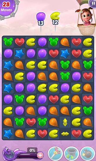 Gameplay of the Balloon paradise for Android phone or tablet.