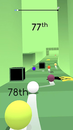 Balls race - Android game screenshots.