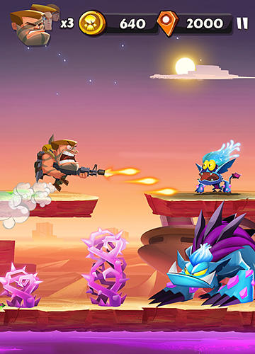 Band of badasses: Run and shoot - Android game screenshots.