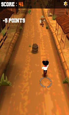 Gameplay of the Bandito Rush for Android phone or tablet.