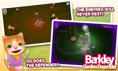 Gameplay of the Barkley Garden Defender for Android phone or tablet.