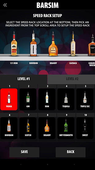 Gameplay of the Bartender game: Bar sim for Android phone or tablet.