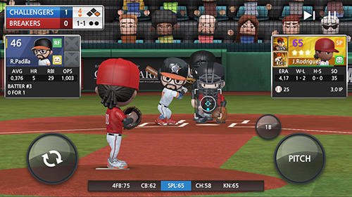 Baseball 9 - Android game screenshots.