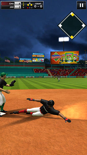 Baseball megastar - Android game screenshots.