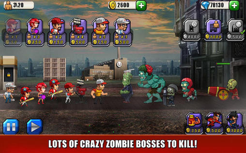 Gameplay of the Baseball vs zombies returns for Android phone or tablet.