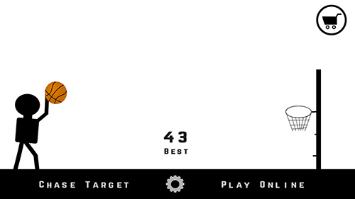 Basketball black - Android game screenshots.