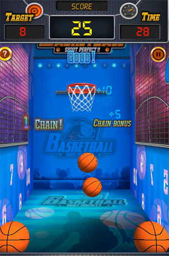 Basketball: Shooting ultimate - Android game screenshots.