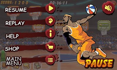 Gameplay of the Basketball All-Stars for Android phone or tablet.